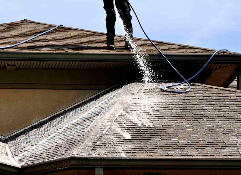 Roof Soft Washing in Paramus