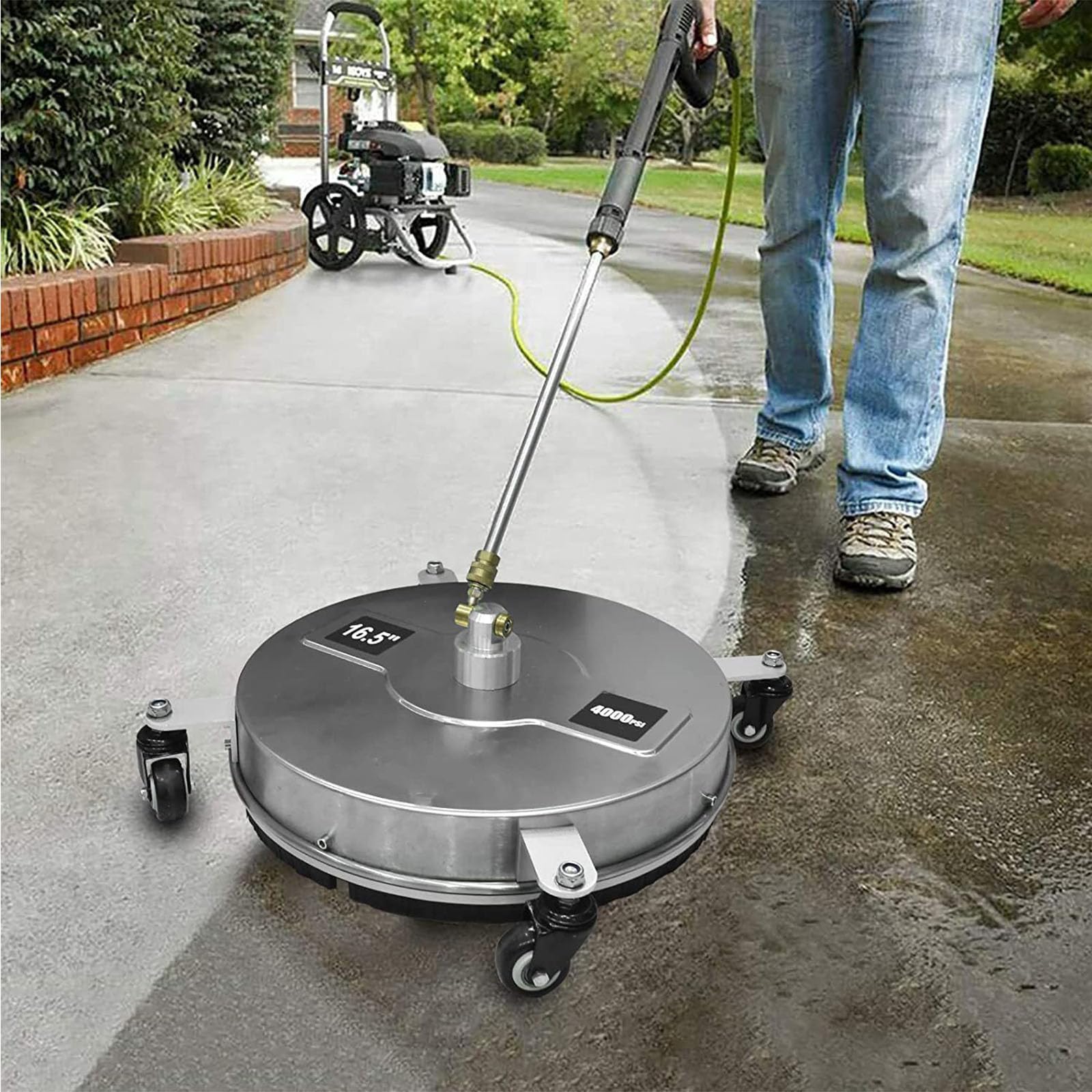 View paver cleaning & sealing project in Fair Lawn