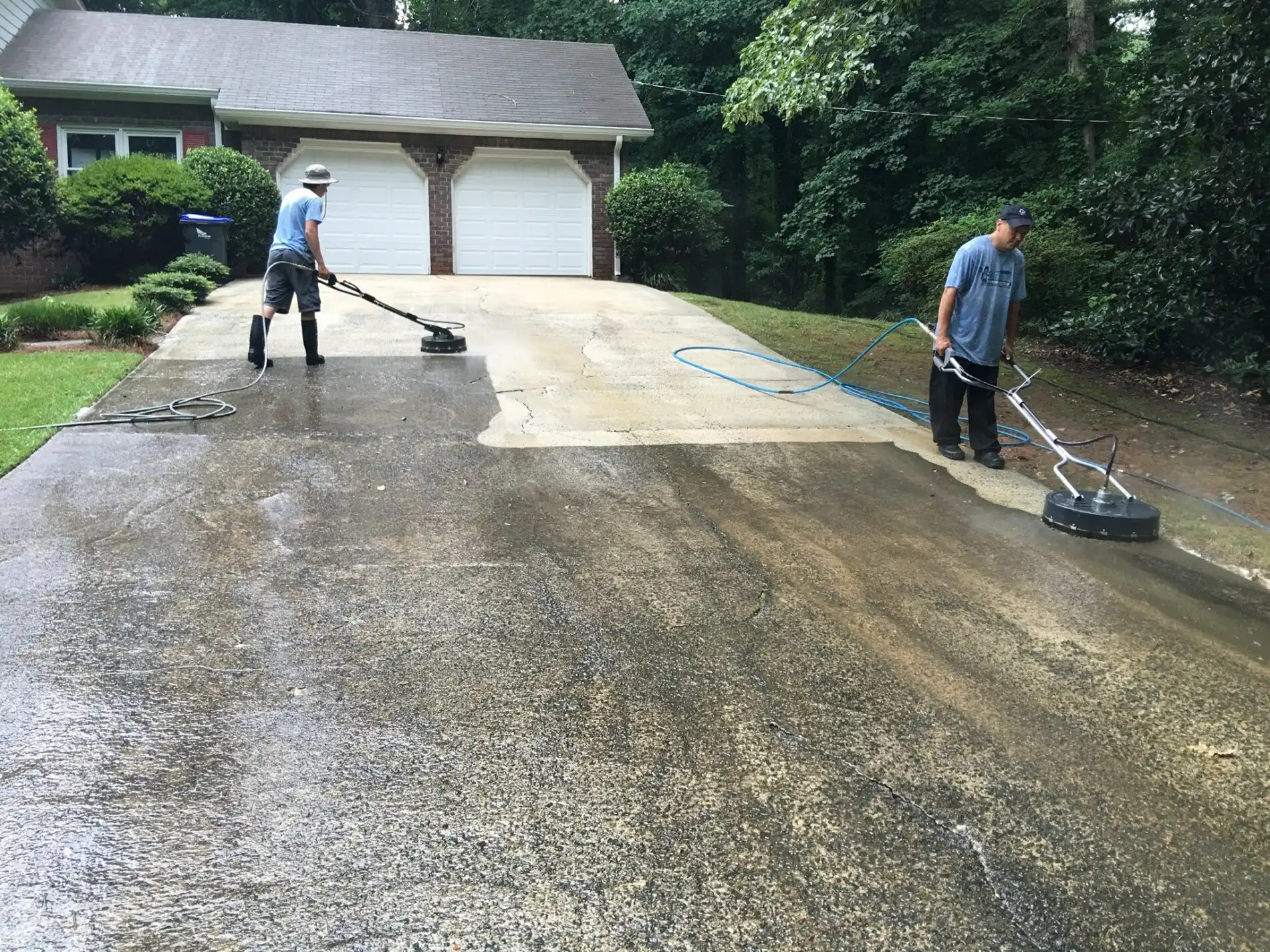 Concrete Pressure Washing example 4